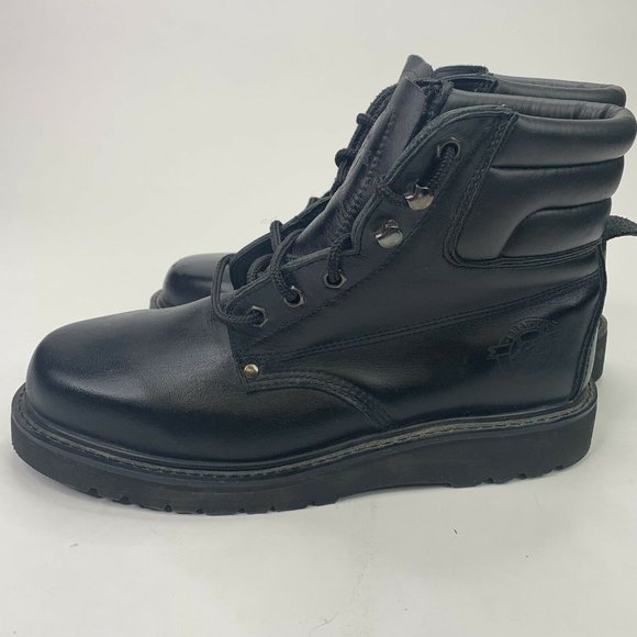 Brahma Black Steel Toe Mens Boots main image 5